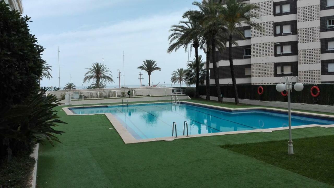 Apartamento en 1ª LINEA Playa de Gandía Exterior foto